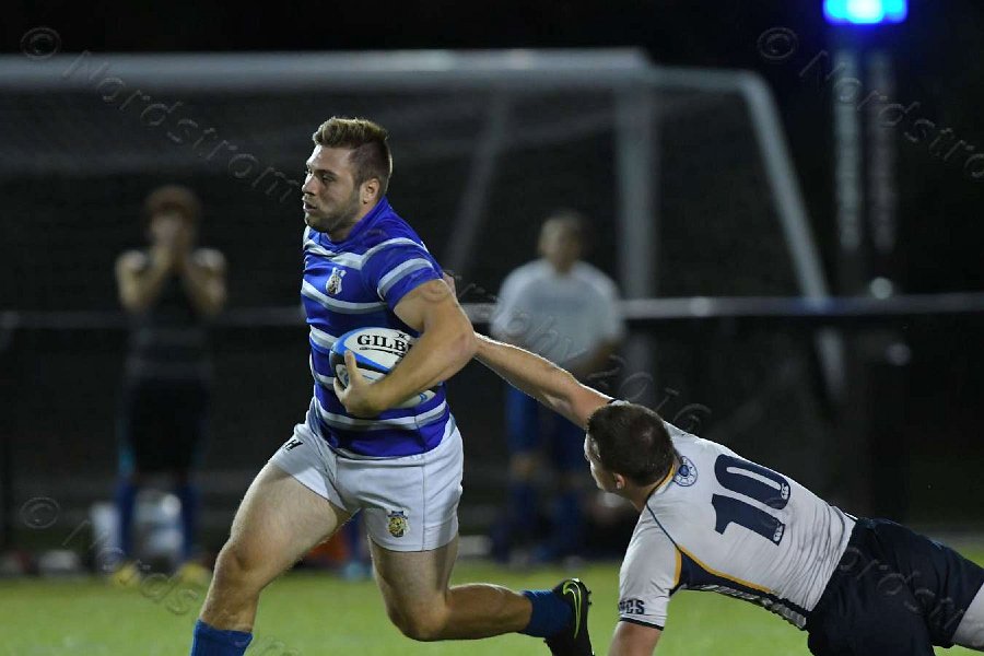 Wheaton Men\'s Rugby vs Mass Maritime.  Photo by Keith Nordstrom